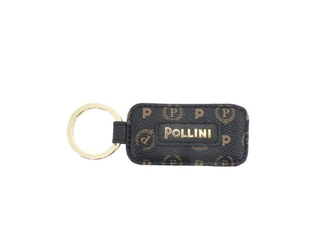 POLLINI Portachiavi Heritage Loghi Nero TE8901PP02Q1100A - Sandrini Calzature e Abbigliamento