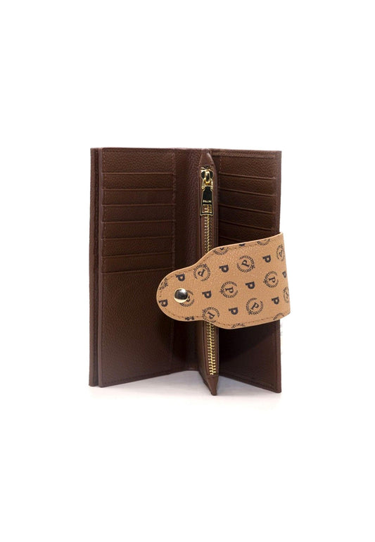 POLLINI Portafoglio Donna Marrone TE9015PP0DQ5330A - Sandrini Calzature e Abbigliamento