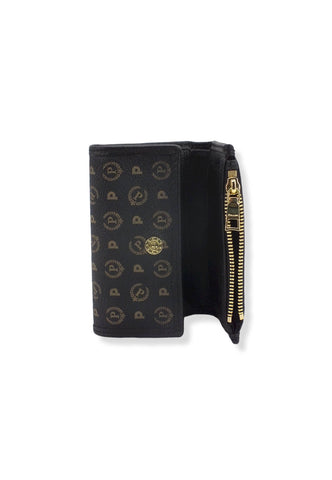POLLINI Portafoglio Donna Small Loghi Nero TE9006PP04Q1100A - Sandrini Calzature e Abbigliamento