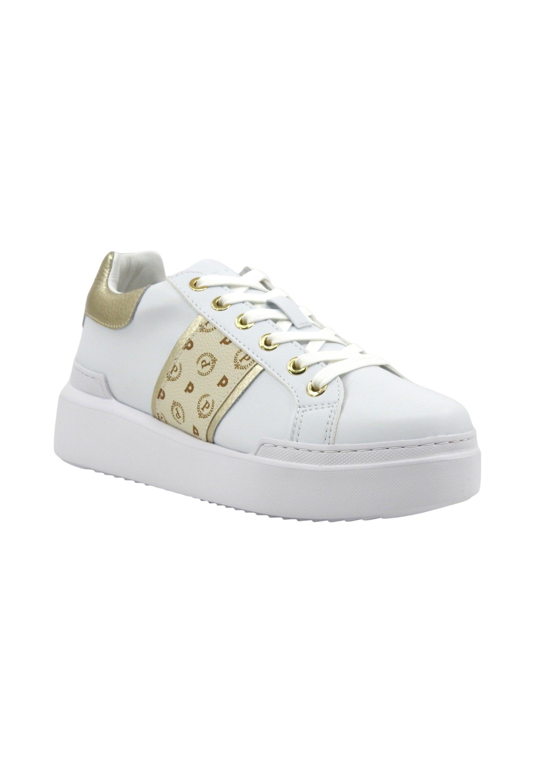 POLLINI Sneaker Donna Avorio Bianco TA15034G07Q1A10H - Sandrini Calzature e Abbigliamento