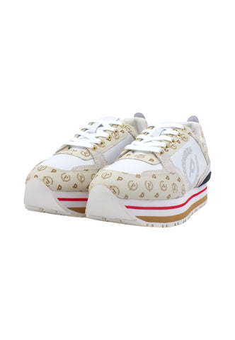 POLLINI Sneaker Donna Avorio Bianco TA15333G0GQ1011A - Sandrini Calzature e Abbigliamento