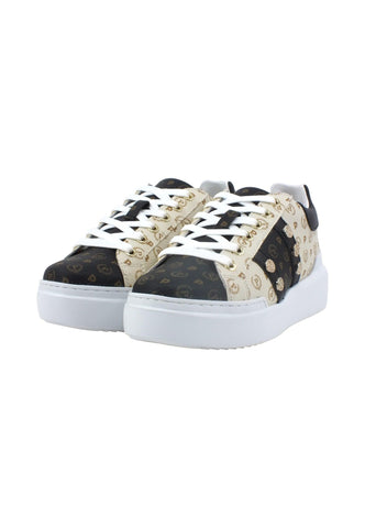POLLINI Sneaker Donna Bicolor Nero Avorio TA15324G0GQ5300A - Sandrini Calzature e Abbigliamento