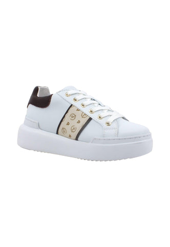 POLLINI Sneaker Donna Marrone Bianco TA15034G07Q1A10D - Sandrini Calzature e Abbigliamento