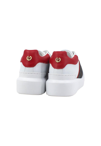 POLLINI Sneaker Donna Nero Bianco TA15034G07Q1A00B - Sandrini Calzature e Abbigliamento