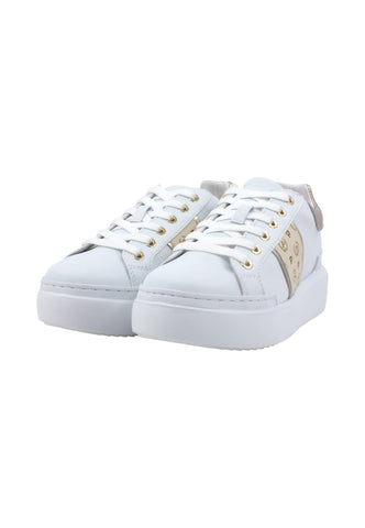 POLLINI Sneaker Donna Platino Bianco TA15034G07Q1A10H - Sandrini Calzature e Abbigliamento