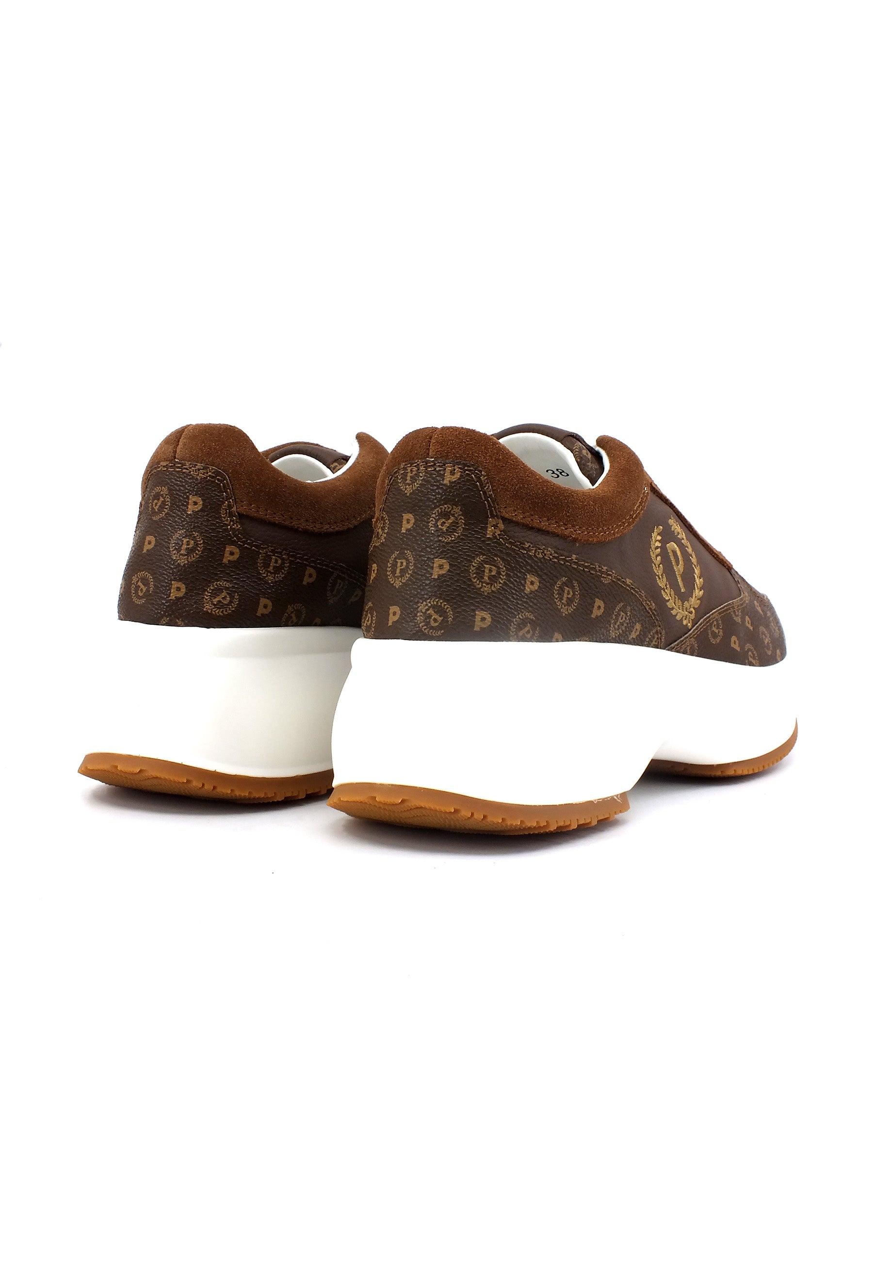 POLLINI Sneaker Platform Donna Marrone TA15477G0HQ1130D - Sandrini Calzature e Abbigliamento