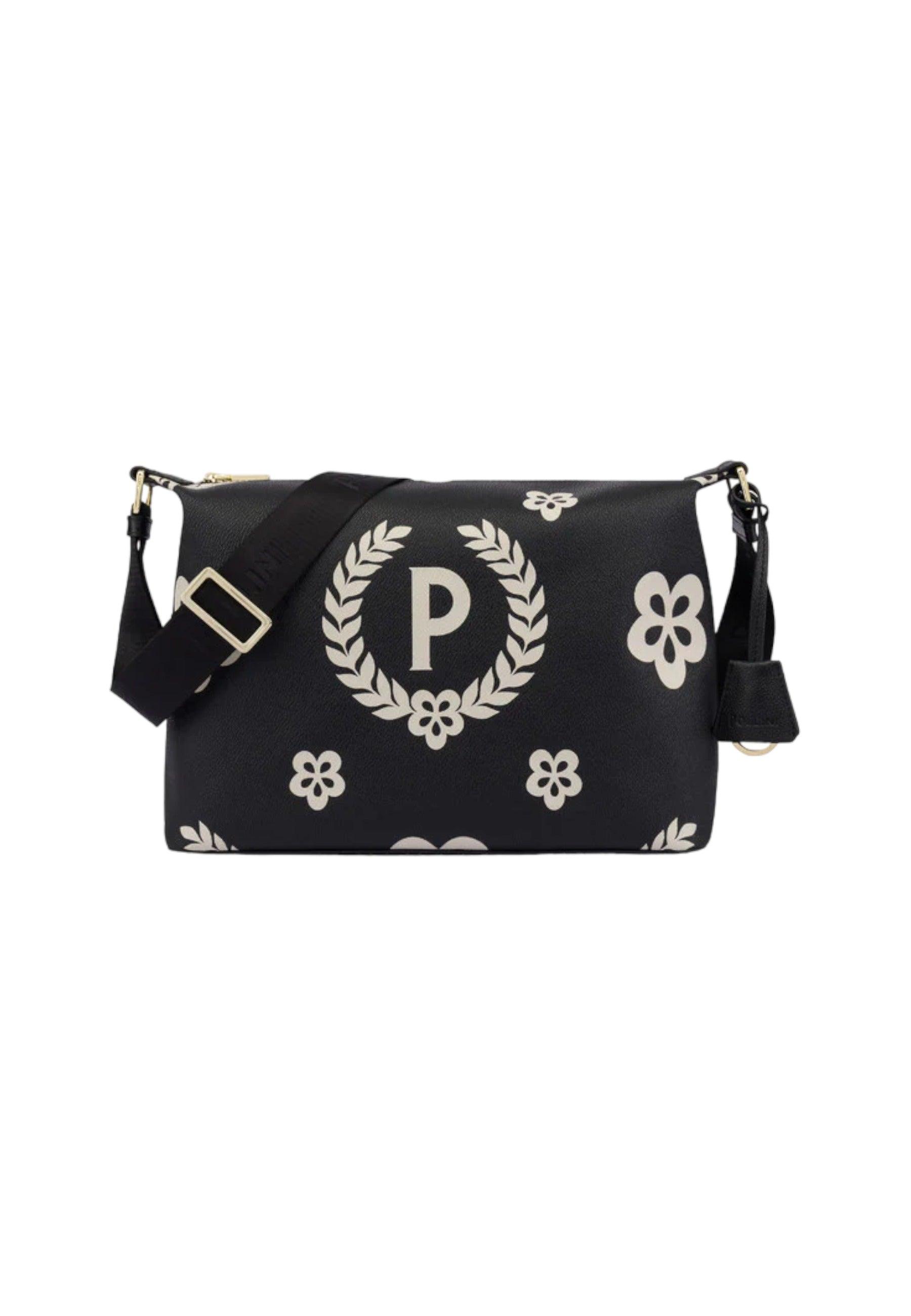 POLLINI Tracolla Messenger Nero TE8400PP02Q1E00A - Sandrini Calzature e Abbigliamento