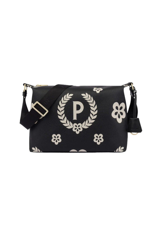 POLLINI Tracolla Messenger Nero TE8400PP02Q1E00A - Sandrini Calzature e Abbigliamento