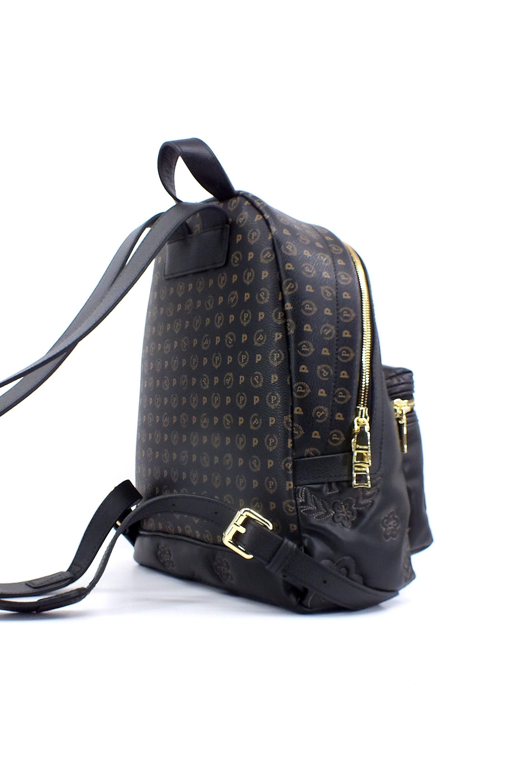 POLLINI Zaino Fiori Nero TE8412PP03Q2800A - Sandrini Calzature e Abbigliamento