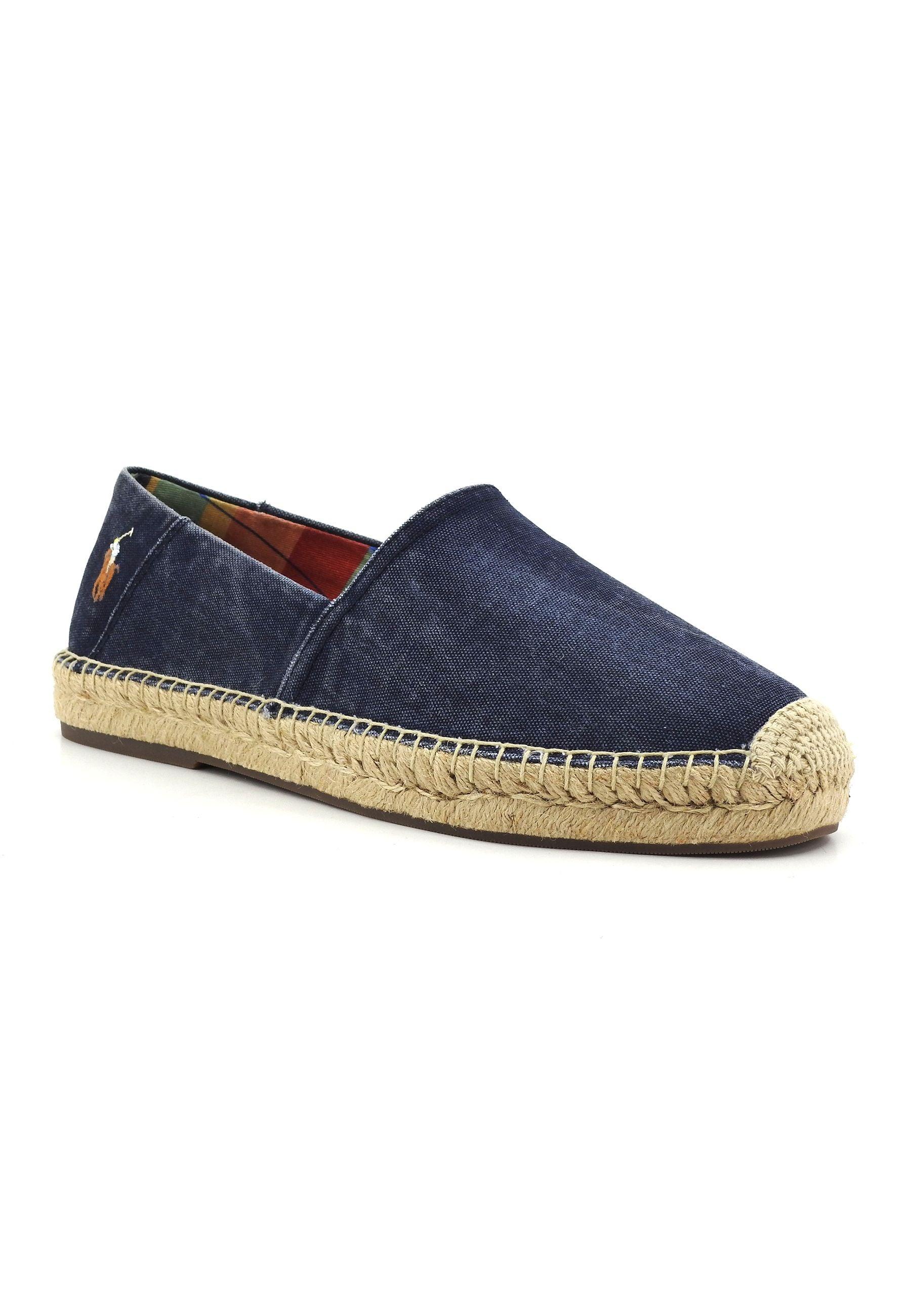 POLO RALPH LAUREN Cevio Espadrillas Uomo Navy 803932163001 - Sandrini Calzature e Abbigliamento