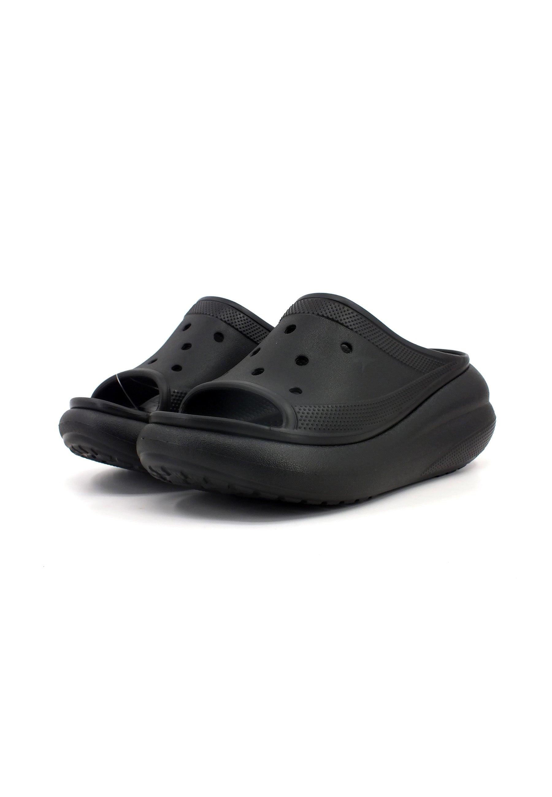 POLO RALPH LAUREN Crush Slide Ciabatta Donna Black 208731-001 - Sandrini Calzature e Abbigliamento
