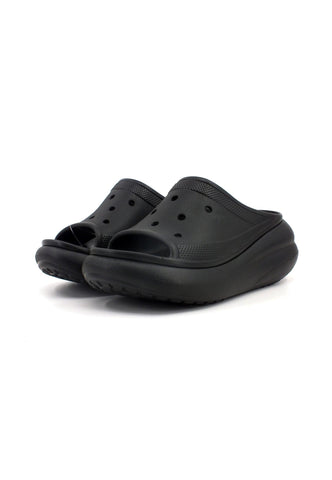 POLO RALPH LAUREN Crush Slide Ciabatta Donna Black 208731-001 - Sandrini Calzature e Abbigliamento