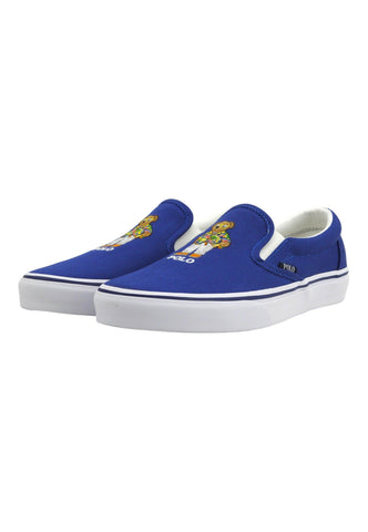 POLO RALPH LAUREN Sneaker Slip On Uomo Royal 816934057001 - Sandrini Calzature e Abbigliamento