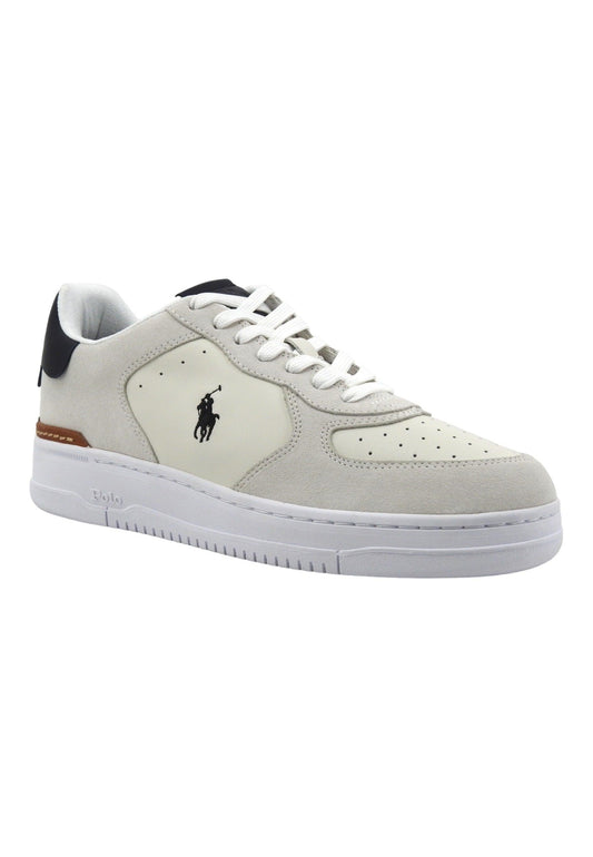 POLO RALPH LAUREN Sneaker Uomo Bianco Multi 809923935001 - Sandrini Calzature e Abbigliamento