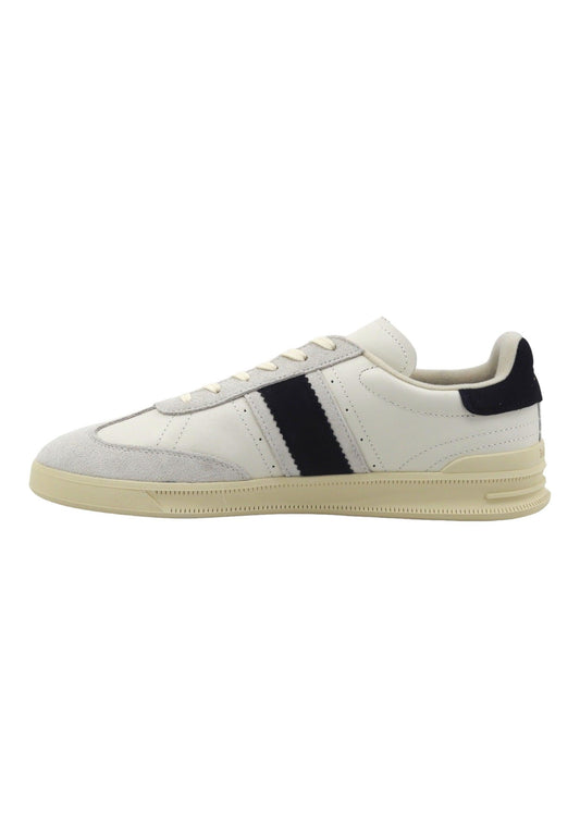 POLO RALPH LAUREN Sneaker Uomo Cream Navy 809931579001 - Sandrini Calzature e Abbigliamento