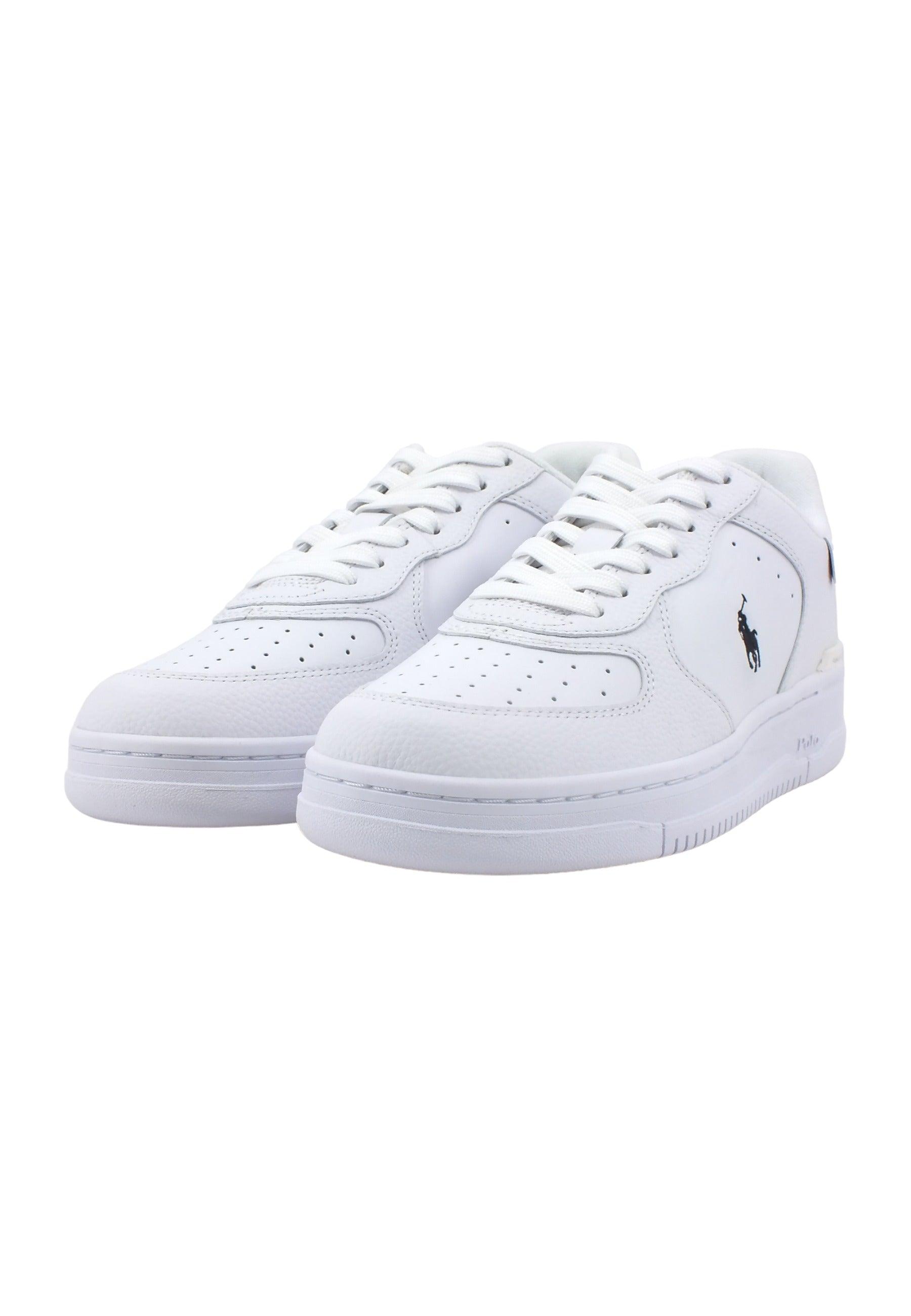 POLO RALPH LAUREN Sneaker Uomo White 809891791009U - Sandrini Calzature e Abbigliamento