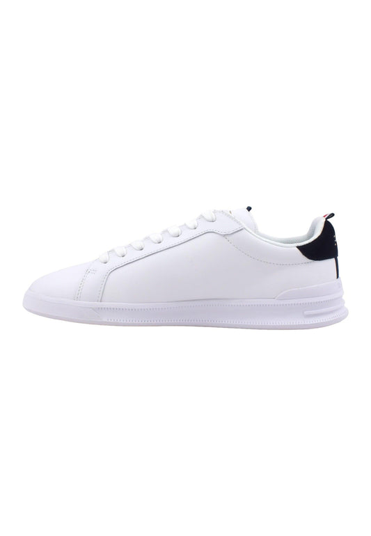 POLO RALPH LAUREN Sneaker Uomo White Navy Red 809860883003U - Sandrini Calzature e Abbigliamento