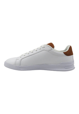 POLO RALPH LAUREN Sneaker Uomo White Tan 809877598001U - Sandrini Calzature e Abbigliamento