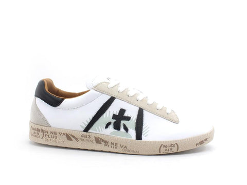 PREMIATA Andy Sneaker Pelle White Black ANDY-5421 - Sandrini Calzature e Abbigliamento