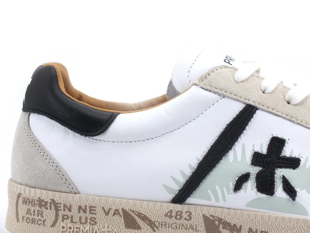 PREMIATA Andy Sneaker Pelle White Black ANDY-5421 - Sandrini Calzature e Abbigliamento