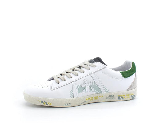 PREMIATA Andy Sneaker Retro Lamè Green White Black ANDY5741 - Sandrini Calzature e Abbigliamento