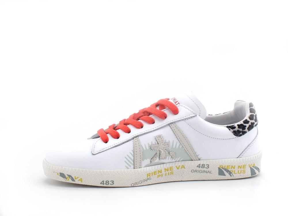 PREMIATA Andy Sneaker Retro Leoparsd White ANDYD-5427 - Sandrini Calzature e Abbigliamento
