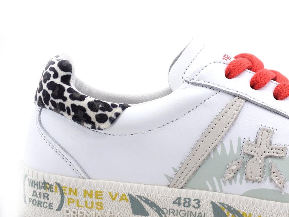 PREMIATA Andy Sneaker Retro Leoparsd White ANDYD-5427 - Sandrini Calzature e Abbigliamento