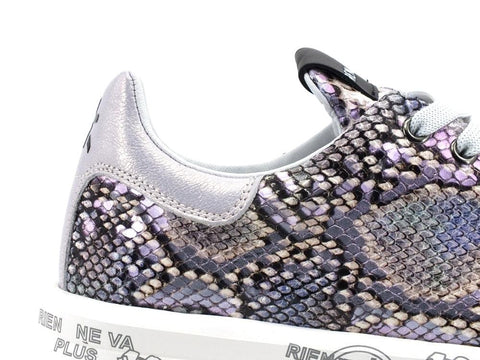 PREMIATA Belle Sneaker Platform Pitonata Donna Lilac Multicolor BELLE-5150 - Sandrini Calzature e Abbigliamento