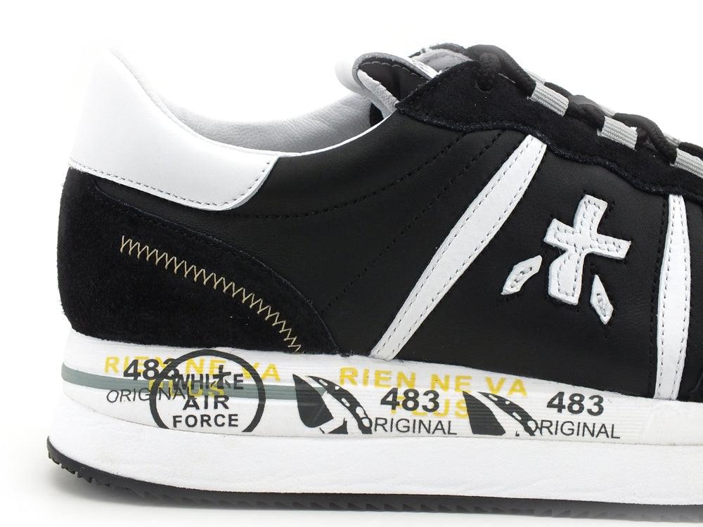 PREMIATA Conny Sneaker Running Donna Black White CONNY-5204 - Sandrini Calzature e Abbigliamento