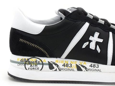 PREMIATA Conny Sneaker Running Donna Black White CONNY-5204 - Sandrini Calzature e Abbigliamento