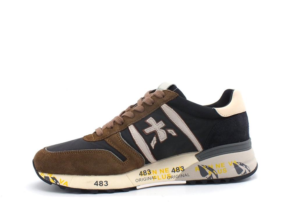 PREMIATA Lander Sneaker Running Navy Brown LANDER-5361 - Sandrini Calzature e Abbigliamento