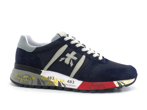 PREMIATA Lander Sneaker Running Uomo Navy LANDER-3756 - Sandrini Calzature e Abbigliamento