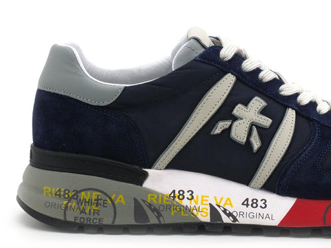 PREMIATA Lander Sneaker Running Uomo Navy LANDER-3756 - Sandrini Calzature e Abbigliamento