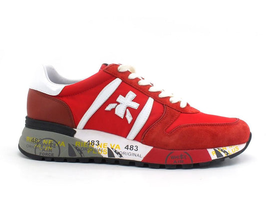 PREMIATA Lander Sneaker Running Uomo Red LANDER-4562 - Sandrini Calzature e Abbigliamento