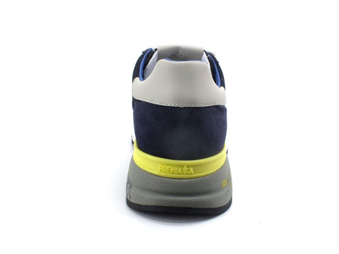 PREMIATA Lander Sneaker Suede Degradè Grey Navy LANDER4587 - Sandrini Calzature e Abbigliamento