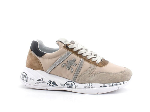 PREMIATA Layla Sneaker Running Beige Black LAYLA-5411 - Sandrini Calzature e Abbigliamento