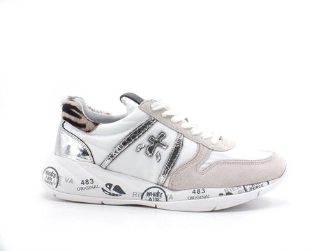 PREMIATA Layla Sneaker Running Cavallino White Zebra LAYLA-4852 - Sandrini Calzature e Abbigliamento