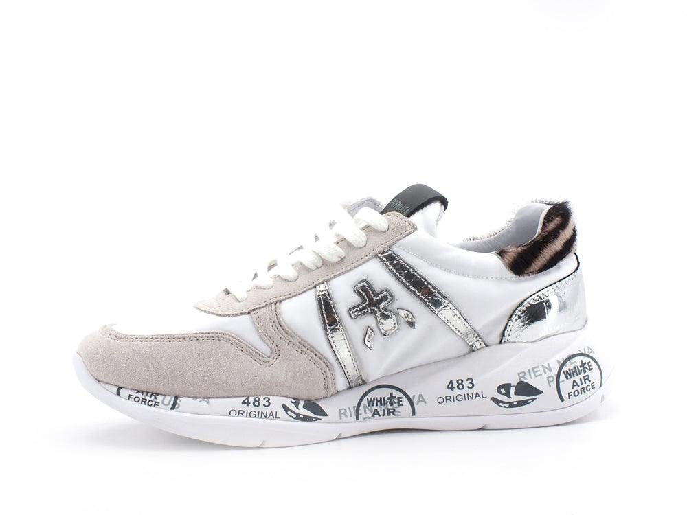 PREMIATA Layla Sneaker Running Cavallino White Zebra LAYLA-4852 - Sandrini Calzature e Abbigliamento