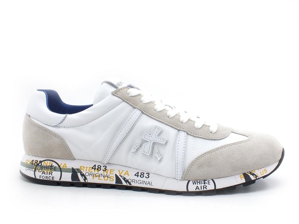 PREMIATA Lucy Sneaker Uomo White LUCY-206E - Sandrini Calzature e Abbigliamento