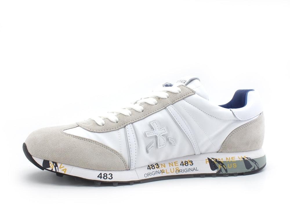 PREMIATA Lucy Sneaker Uomo White LUCY-206E - Sandrini Calzature e Abbigliamento