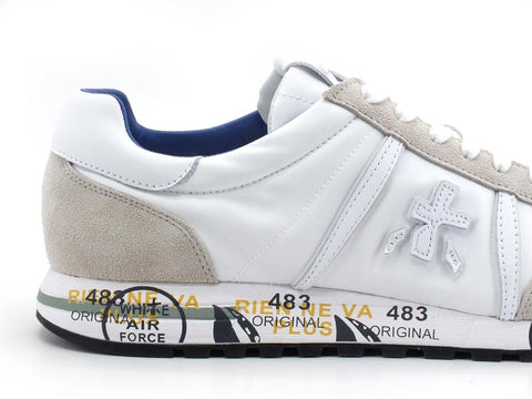 PREMIATA Lucy Sneaker Uomo White LUCY-206E - Sandrini Calzature e Abbigliamento