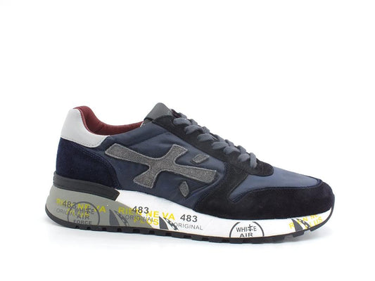 PREMIATA Mick Sneaker Running Suede Blue Black MICK5027 - Sandrini Calzature e Abbigliamento