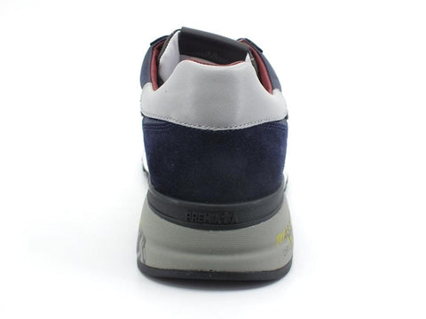 PREMIATA Mick Sneaker Running Suede Blue Black MICK5027 - Sandrini Calzature e Abbigliamento