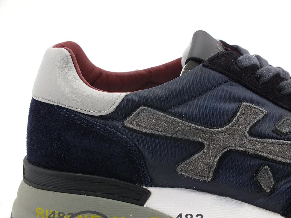 PREMIATA Mick Sneaker Running Suede Blue Black MICK5027 - Sandrini Calzature e Abbigliamento