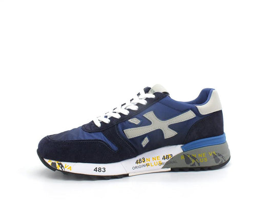 PREMIATA Mick Sneaker Suede Bicolor Navy Blue Grey MICK5692 - Sandrini Calzature e Abbigliamento