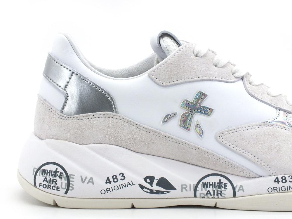 PREMIATA Scarlett Sneaker Running Donna White Silver SCARLETT-3694 - Sandrini Calzature e Abbigliamento