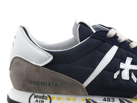 PREMIATA Sean Sneaker Suede Tricolor SEAN5733 - Sandrini Calzature e Abbigliamento