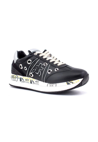 PREMIATA Sneaker Borchie Donna Black CONNY-6553 - Sandrini Calzature e Abbigliamento