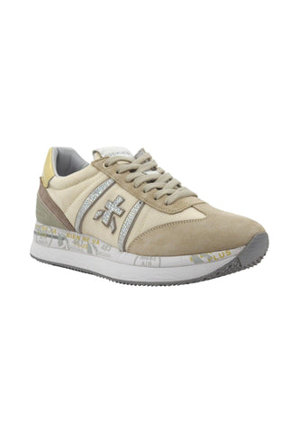 PREMIATA Sneaker Donna Beige CONNY-6671 - Sandrini Calzature e Abbigliamento