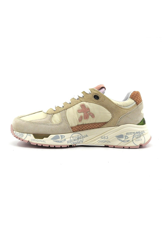 PREMIATA Sneaker Donna Beige Grey MASED-6257G - Sandrini Calzature e Abbigliamento